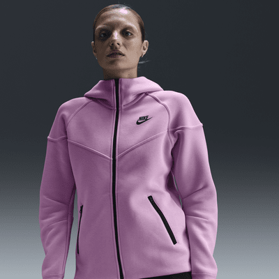 Sudadera con gorro de cierre completo para mujer Nike Sportswear Tech Fleece Windrunner