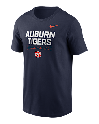 Мужская футболка Auburn Courtside Basketball Nike Dri-FIT College для баскетбола