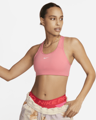 Nike Swoosh Women's 1-Piece Pad Sports Bra. Nike.com