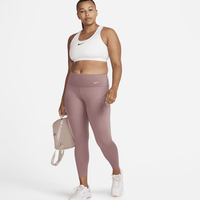 Nike Go Leggings de 7/8 de cintura mitjana i subjecció ferma amb butxaques - Dona