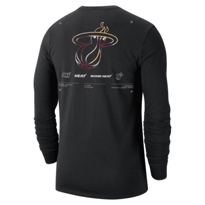 Miami Heat Men's Nike NBA Long-Sleeve T-Shirt