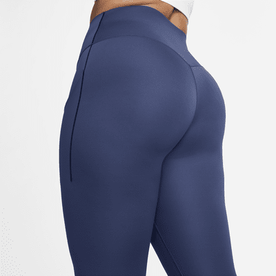 Leggings de 7/8 de tiro alto y sujeción media con bolsillos para mujer Nike Universa