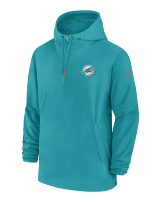 11102 Mens NFL NIKE Apparel MIAMI DOLPHINS Short Sleeves ON FIELD Jersey  Fleece