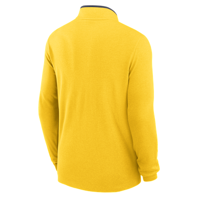 Michigan Victory Men's Jordan Brand Dri-FIT College 1/2-Zip Long-Sleeve Top
