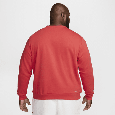 Męska bluza dresowa z półokrągłym dekoltem do koszykówki Dri-FIT Nike Standard Issue