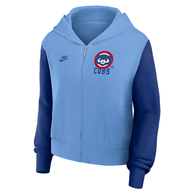 Chicago Cubs Cooperstown Women's Nike MLB Full-Zip Hoodie from Nike - $90