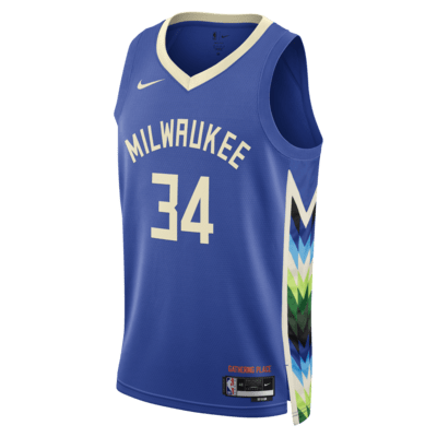 Giannis Antetokounmpo Milwaukee Bucks City Edition