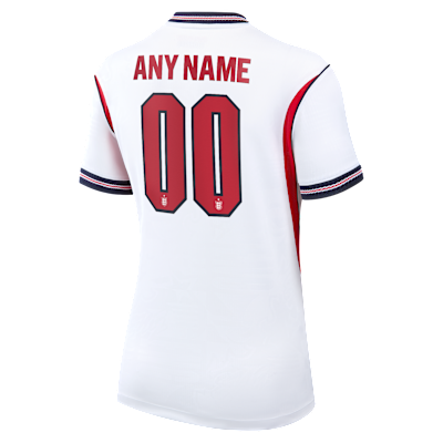England 2026 Stadium Home Women's Nike Dri-FIT Soccer Replica Custom Jersey By You from Nike - $135