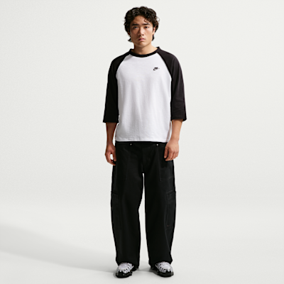 ナイキ スポーツウェア クラブ メンズ 3/4スリーブ ラグラン トップ