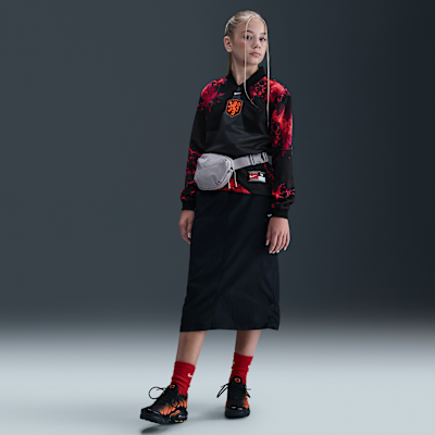 Maillot de foot Nike Dri-FIT Pays-Bas gardien de but pour ado