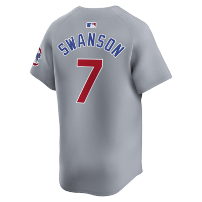 Jersey de la MLB Limited Dri-FIT ADV Nike para hombre Dansby Swanson Chicago Cubs