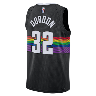 Aaron Gordon Denver Nuggets City Edition Men's Nike NBA Swingman Jersey