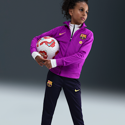 Tuta da calcio in maglia Nike Dri-FIT FC Barcelona Strike – Ragazzo/a