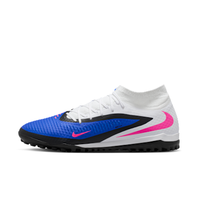 Tacos de fútbol para pasto sintético (turf) Nike Phantom 6 High Academy