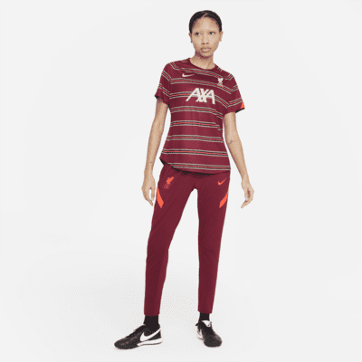 Liverpool FC Women's Pre-Match Short-Sleeve Soccer Top. Nike.com