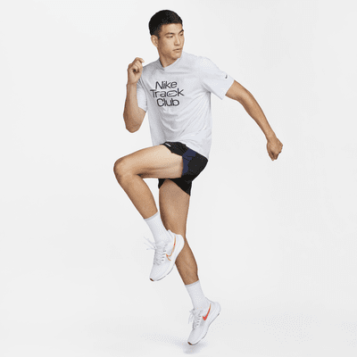Nike Track Club Men's Dri-FIT Short-Sleeve Running Top. Nike.com