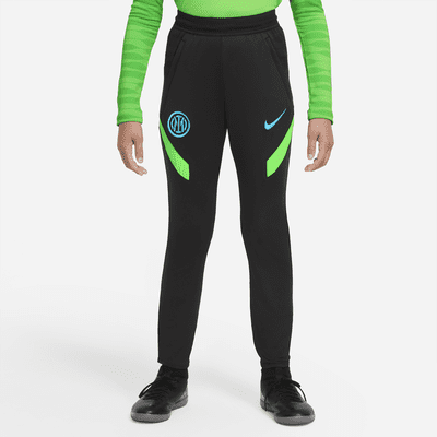 Pantalon De Football En Maille Nike Dri Fit Inter Milan Strike Pour Enfant Plus Age Nike Be