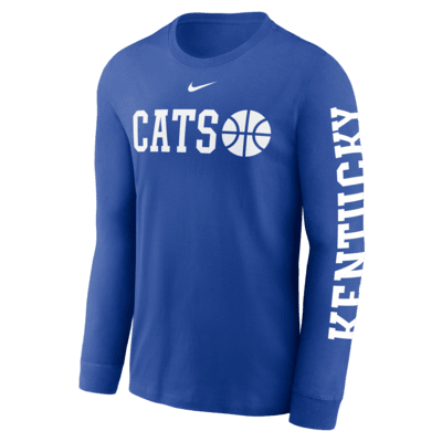 Kentucky Wildcats Basketball Icon Men's Nike College Long-Sleeve T-Shirt