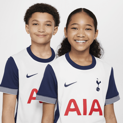 Tottenham Hotspur 2024/25 Stadium Home Replika-Fußballtrikot mit Nike Dri-FIT-Technologie (ältere Kinder)