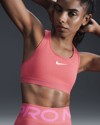 Женские  Nike Swoosh High Support Non-Padded Adjustable Sports Bra