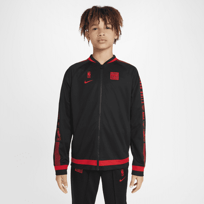 Chicago Bulls Starting 5 Courtside Older Kids' Nike Dri-FIT NBA Tracksuit