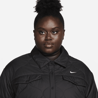 Nike Sportswear Essential Women's Quilted Trench (Plus Size). Nike UK