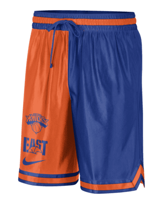 New York Knicks NBA Basketball Shorts, Made by Adidas Trefoil, Size 14  Years, Blue/orange/black -  Denmark