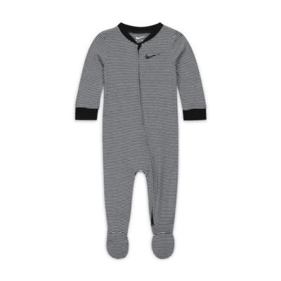 Nike Baby Essentials Baby (0-9M) Striped Footed Coverall