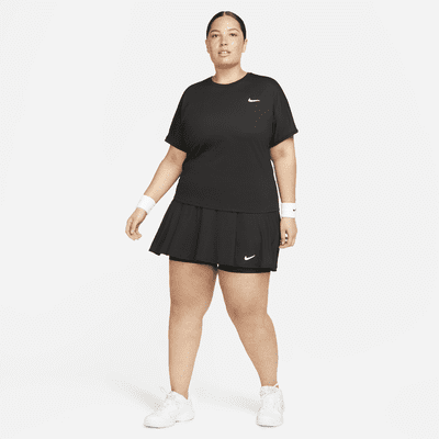 NikeCourt Dri-FIT Victory Women's Flouncy Tennis Skirt (Plus Size)