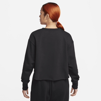 Nike Sportswear Women's French Terry Crew-Neck Crop Top