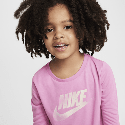 Nike Dri-FIT Toddler Long Sleeve T-Shirt and Leggings Set