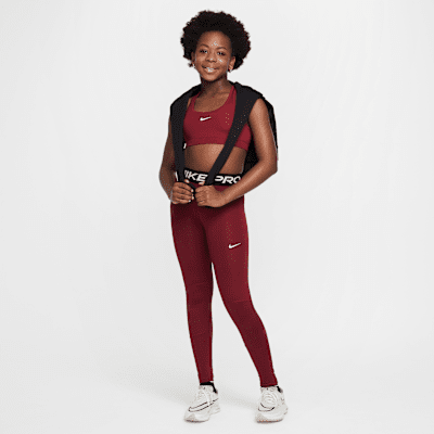 Nike Pro Dri-FIT Older Kids' (Girls') Leggings