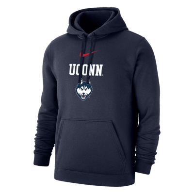 UConn Club Fleece Men's Nike College Hoodie