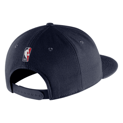 Gorra con cierre con broche a presión de la NBA Nike Indiana Pacers City Edition