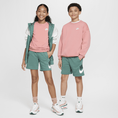 Nike Sportswear Club Fleece Big Kids' French Terry Shorts