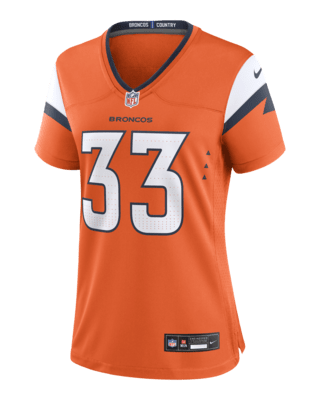 Женские джерси Javonte Williams Denver Broncos Nike NFL Game Football Jersey для футбола