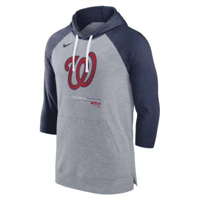 Nike Baseball (MLB Houston Astros) Men's 3/4-Sleeve Pullover