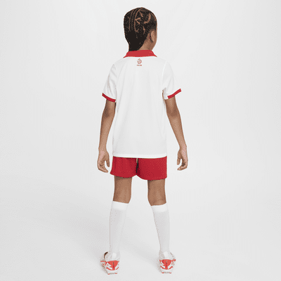 Fotbollsshorts Polen 2024/25 Stadium (hemmaställ) Nike Dri-FIT Replica för ungdom