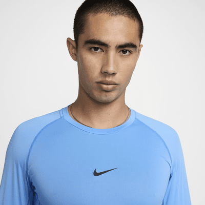 Haut de fitness ajusté à manches longues Dri-FIT Nike Pro pour homme