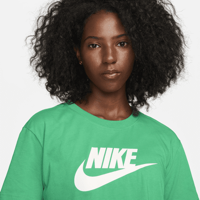 Playera cropped con logotipo para mujer Nike Sportswear Essential