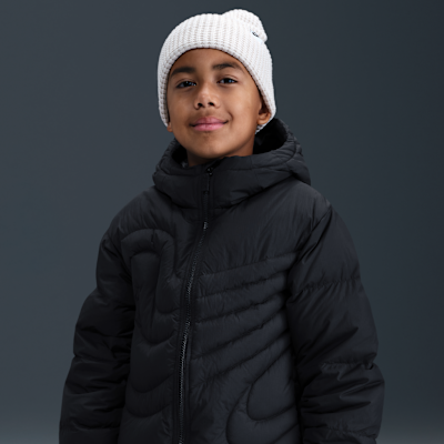 Giacca puffer Nike Sportswear Swoosh ampia con Therma-FIT – Ragazzo/a