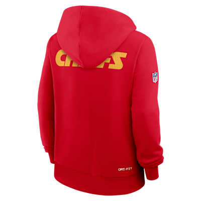 Kansas City Chiefs Sideline Women's Nike Dri-FIT NFL Pullover Hoodie
