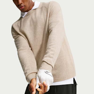 Suéter de golf de cuello redondo para hombre Nike Tailored Performance