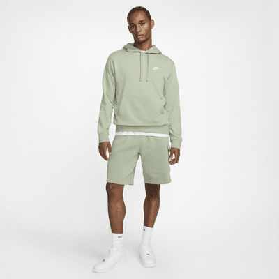 Nike Sportswear Club kapucnis, belebújós férfipulóver