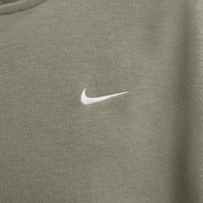 Løs Nike Sportswear Chill Terry-hættetrøje til kvinder i french terry med fuld lynlås