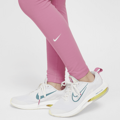 Nike One Big Kids' (Girls') Dri-FIT High-Waisted Leggings