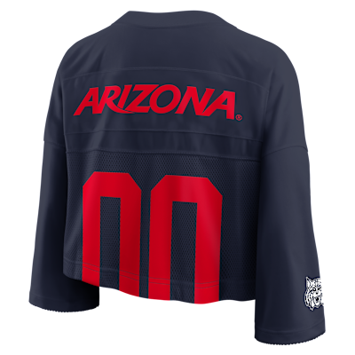 Top cropped universitario Nike Dri-FIT para mujer Arizona Jersey