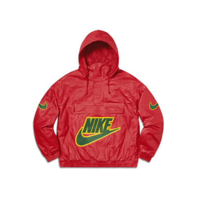 Nike x Supreme Men's Leather Bomber Jacket. Nike JP