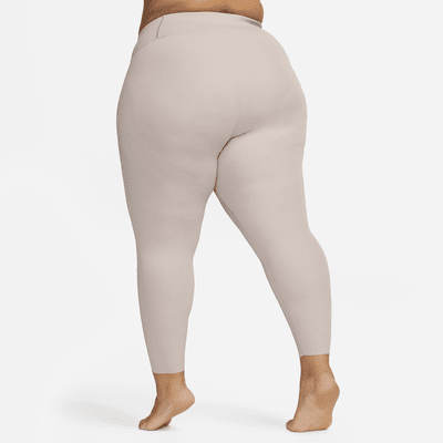 Leggings de cintura alta de 7/8 de baja sujeción para mujer Nike Zenvy (talla grande)