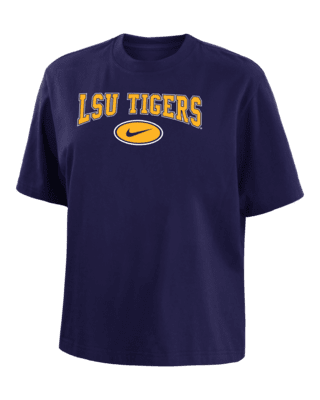 Женская футболка LSU Nike College Boxy